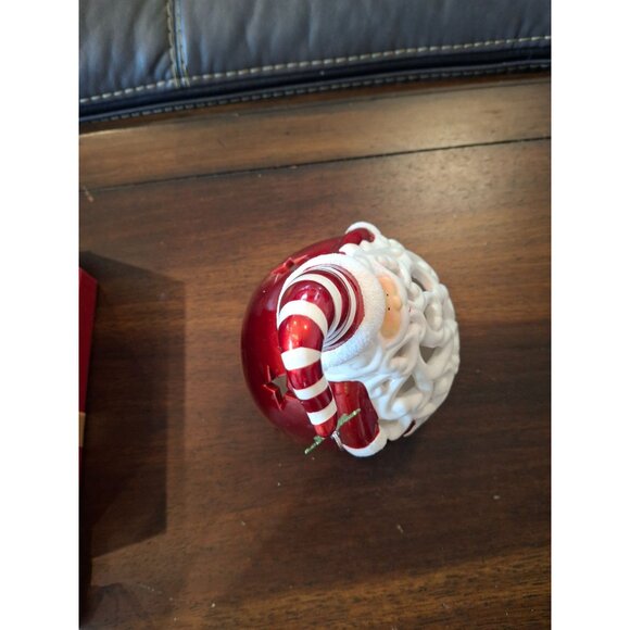 Home Reflections Whimsical Christmas Santa Luminary Flameless Candle Timer Boxed - Picture 8 of 10